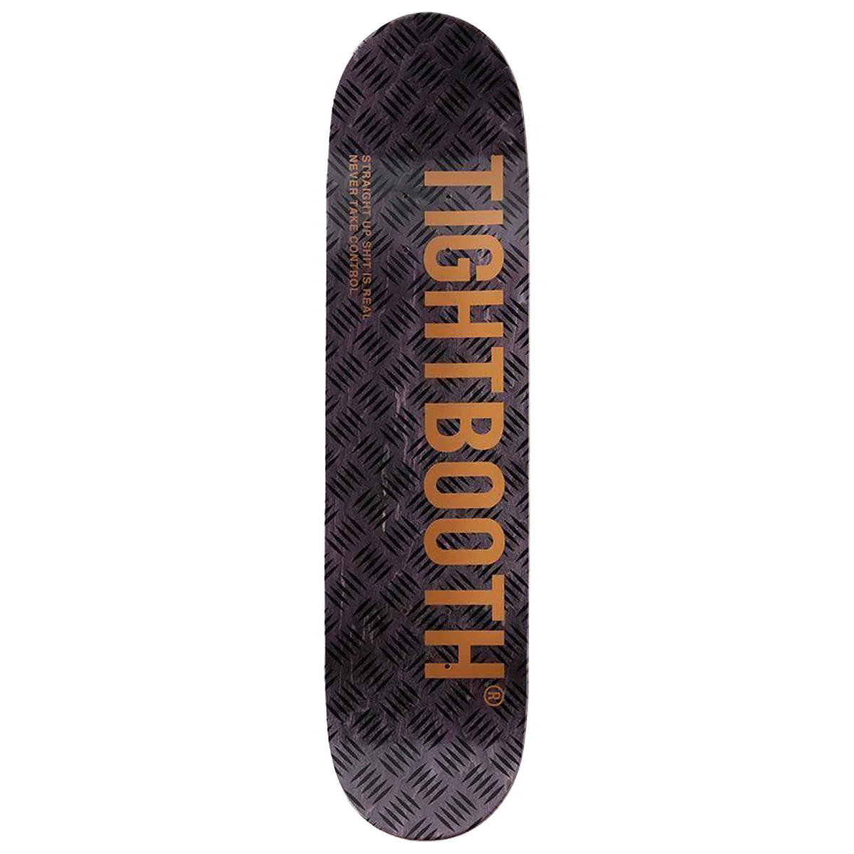 Tightbooth CP Logo Skateboard Deck - Bronze - 8.38" - Image 2