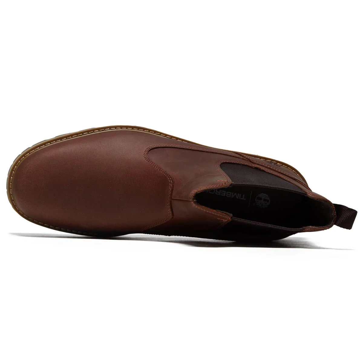 Timberland Britton Road Mid Chelsea Boots - Rust Full Grain - Image 3