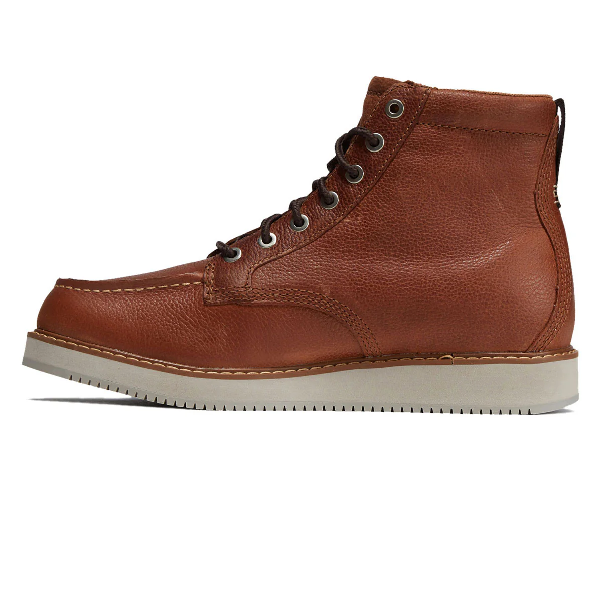 Timberland Redwood Edge Mid Lace Up Boots - Medium Brown Full Grain - Image 2