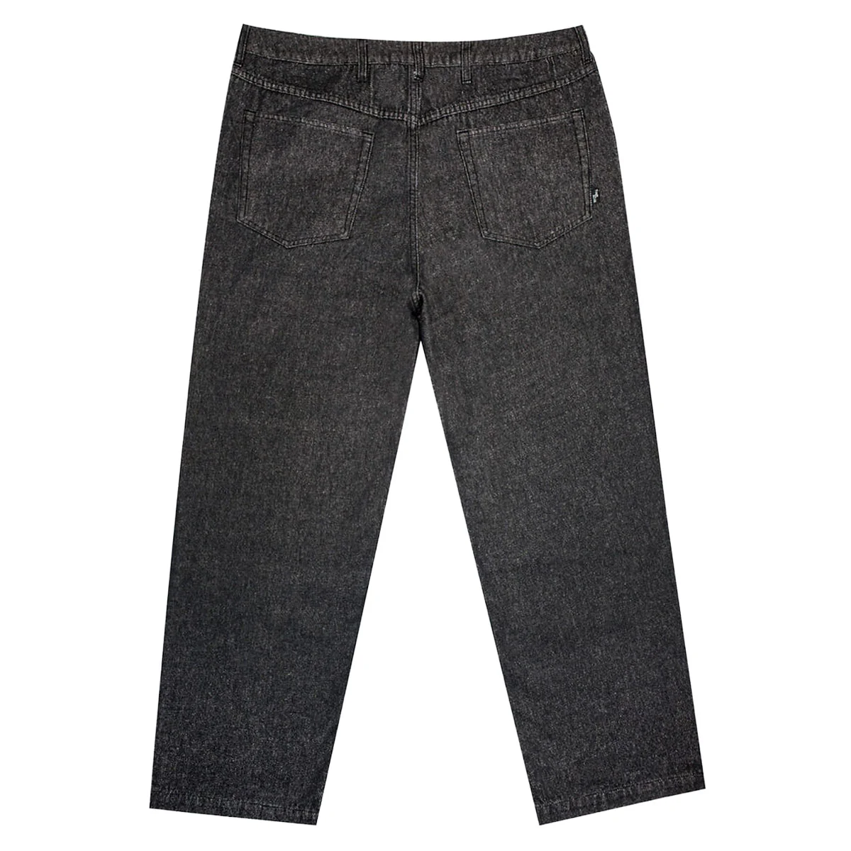 Timescan Relaxed Denim Jeans - Black - Image 2