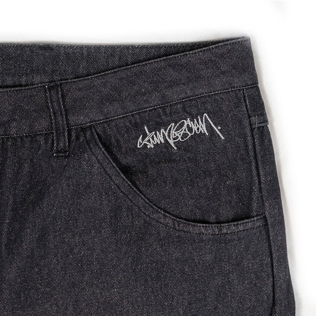 Timescan Relaxed Denim Jeans - Black - Image 3