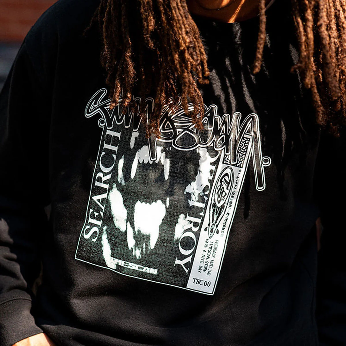 Timescan Search & Destroy Sweatshirt - Black - Image 4