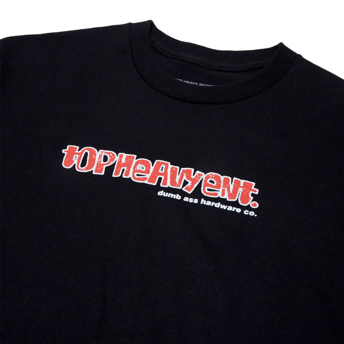 Top Heavy Bruv T-Shirt - Black - Image 2