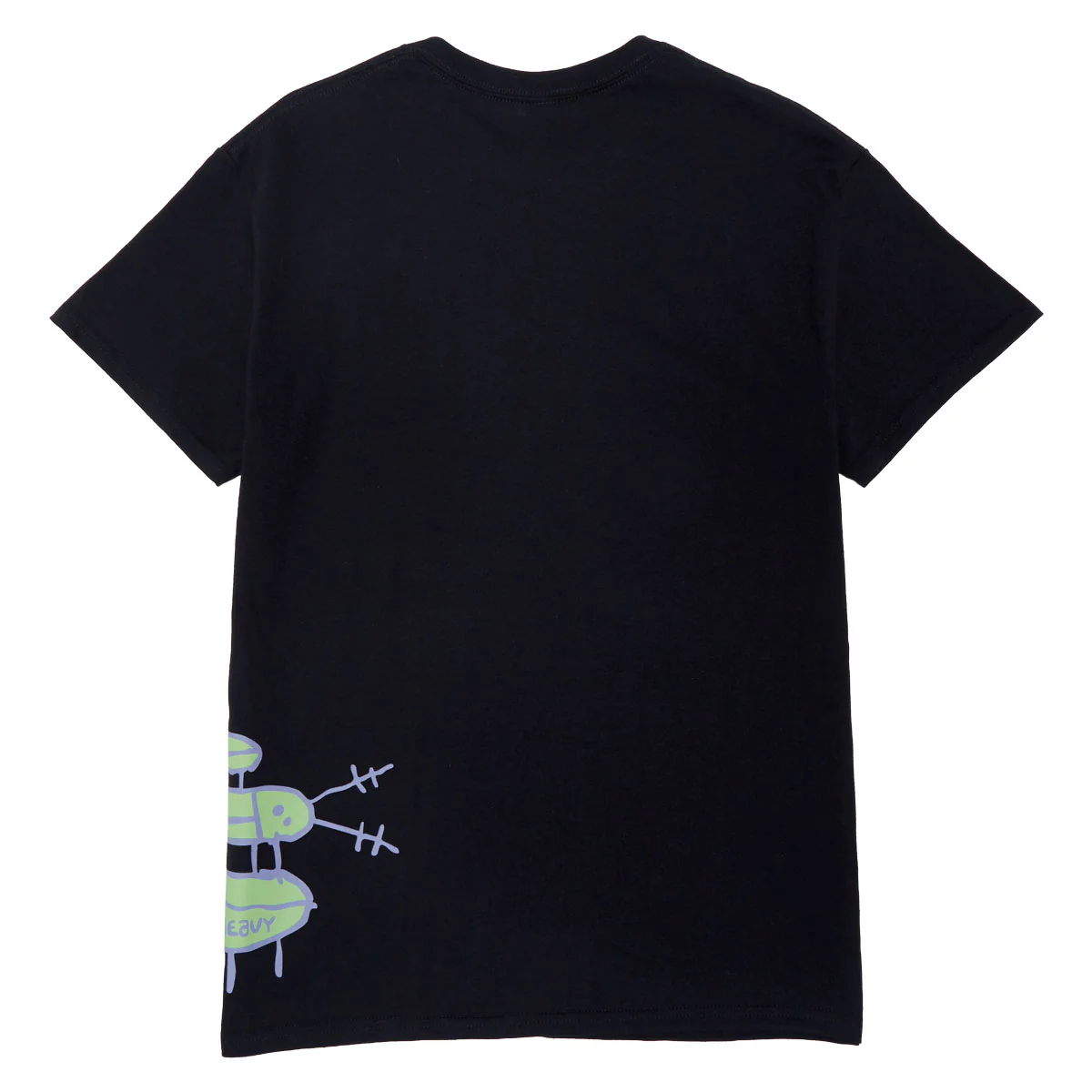 Top Heavy Bugged Out T-Shirt - Black - Image 2