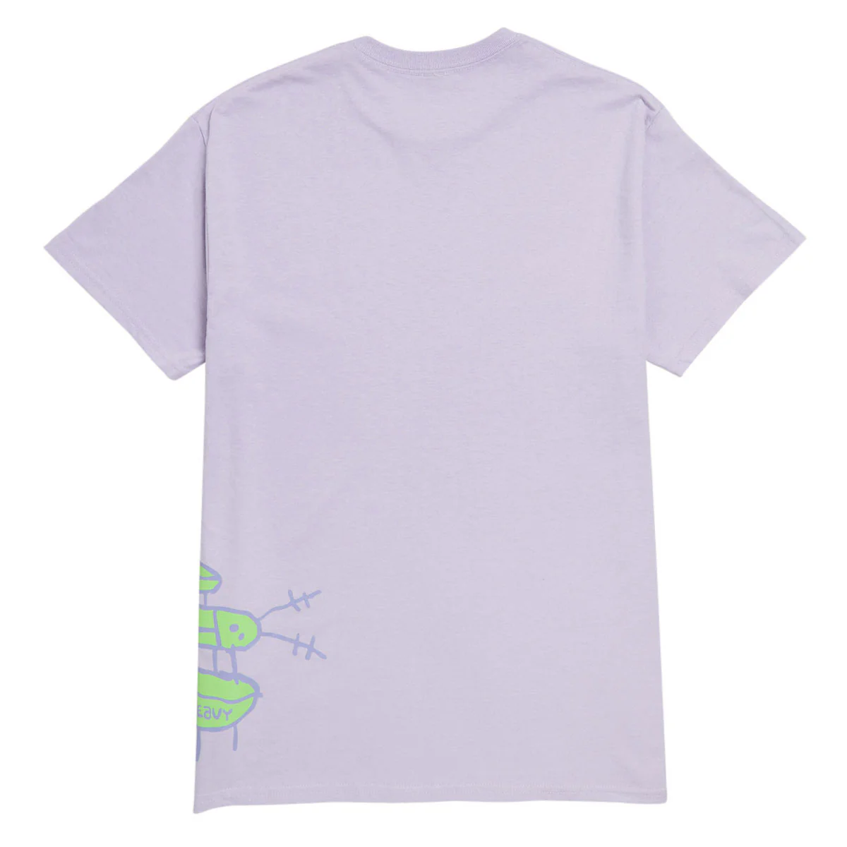 Top Heavy Bugged Out T-Shirt - Lavender - Image 2