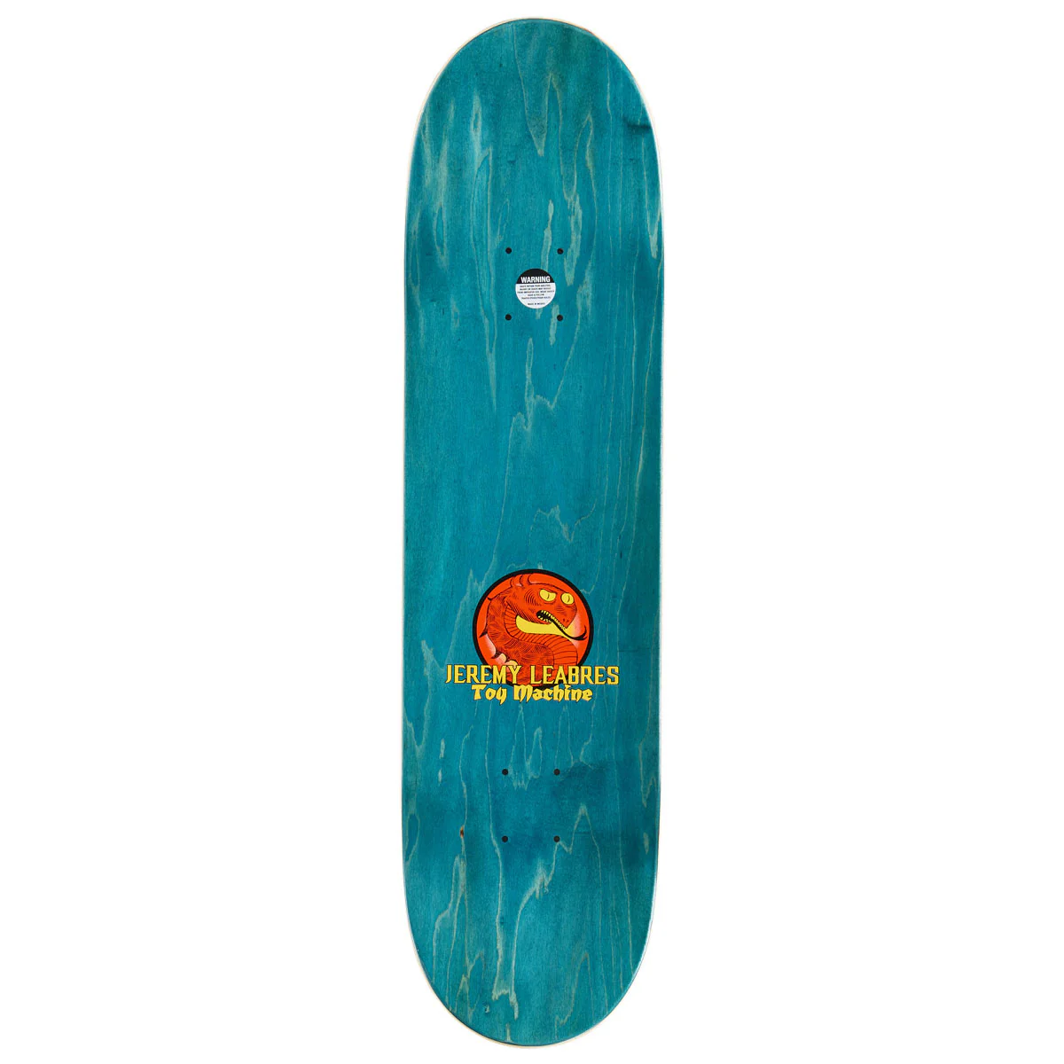 Toy Machine Leabres Death Fight Skateboard Deck - 8.25" - Image 2