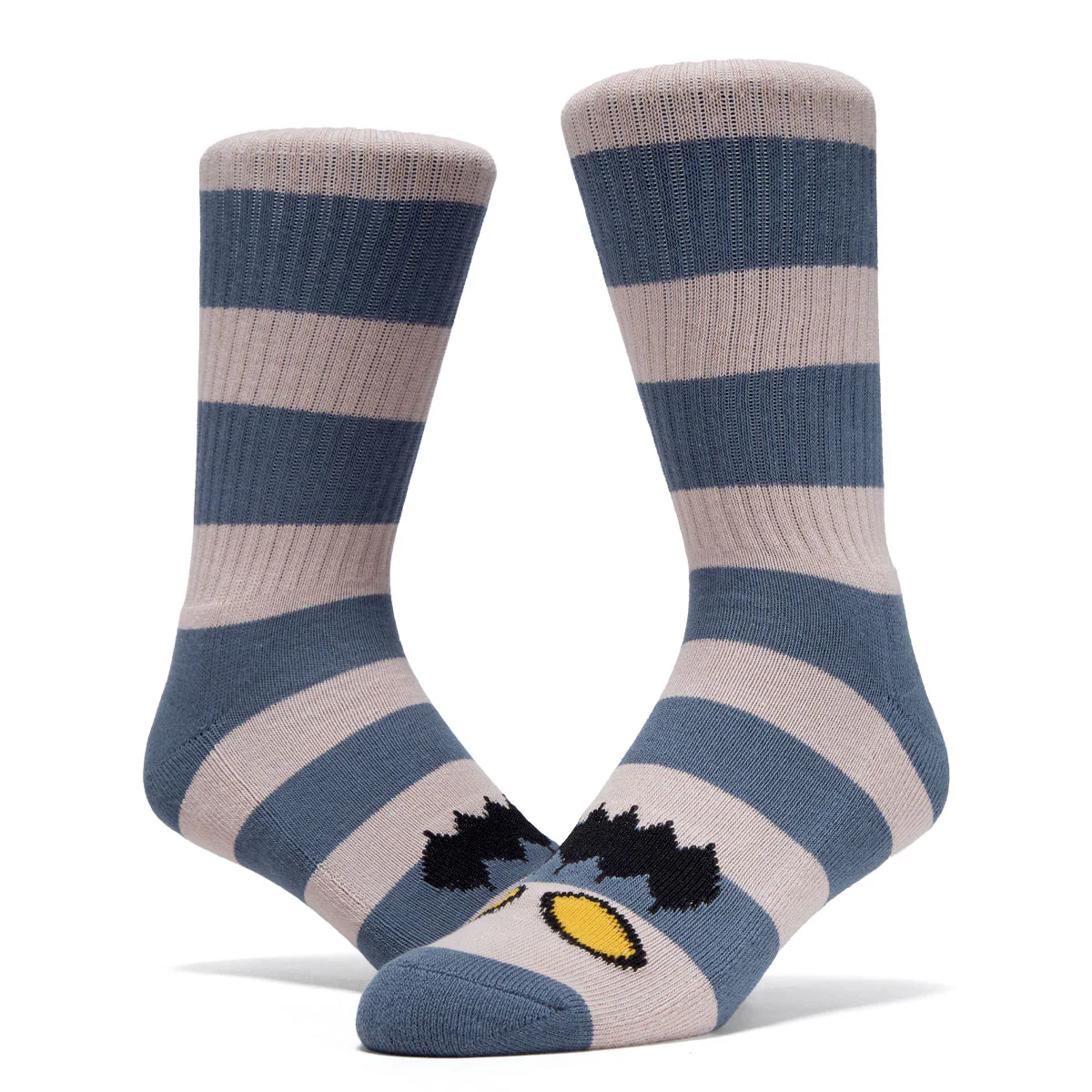Toy Machine Monster Mig Stripe Socks - Blush - Image 2