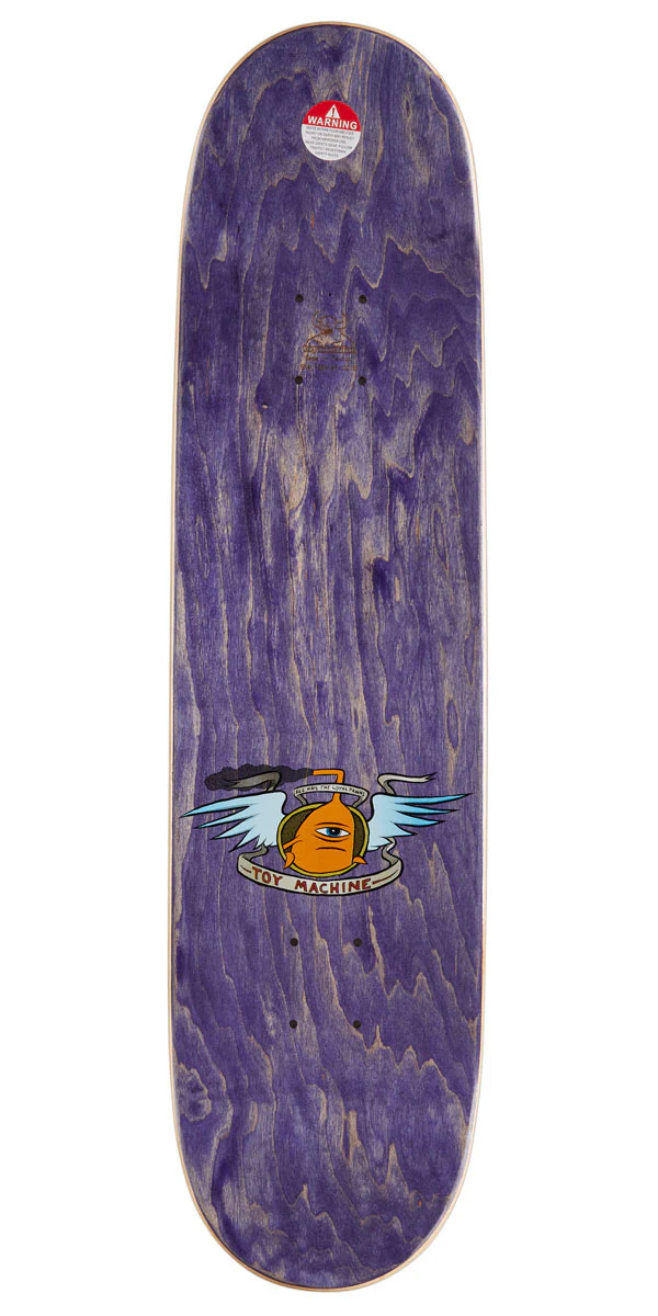 Toy Machine Monster Skateboard Deck - Assorted Stains - 8.00" - Image 2