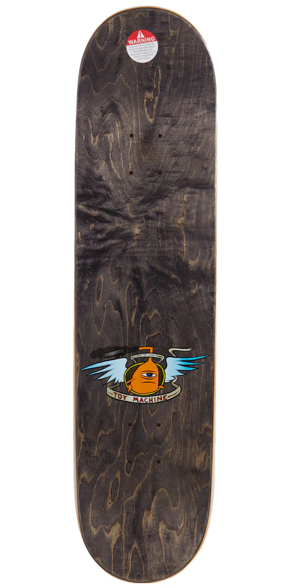 Toy Machine Monster Skateboard Deck - Assorted Stains - 8.125" - Image 2