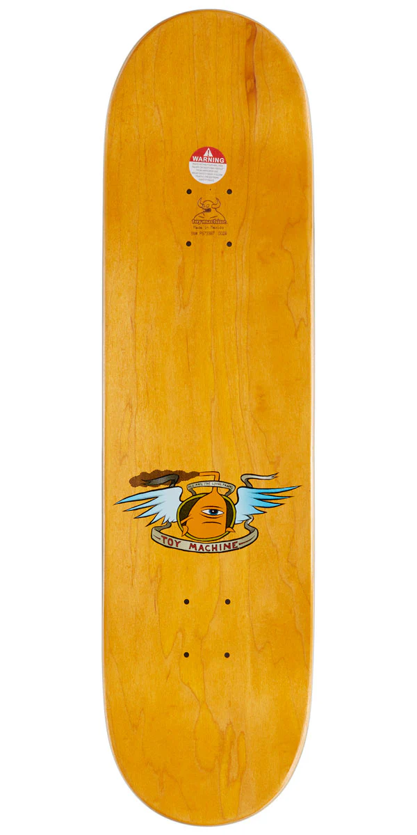 Toy Machine Monster Skateboard Deck - Assorted Stains - 8.375" - Image 2