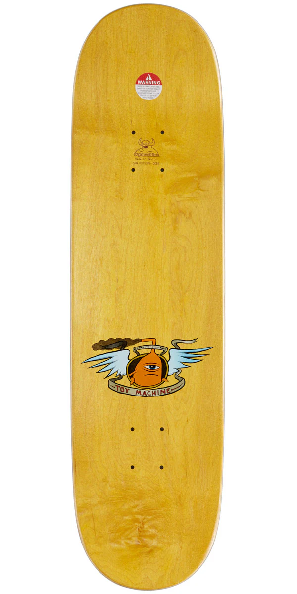 Toy Machine Monster Skateboard Deck - Assorted Stains - 8.50" - Image 2