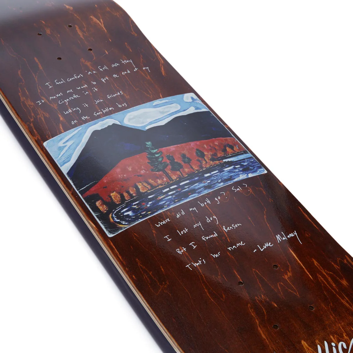 Traffic Malaney Mount Katahdin Skateboard Complete - 8.25" - Image 3