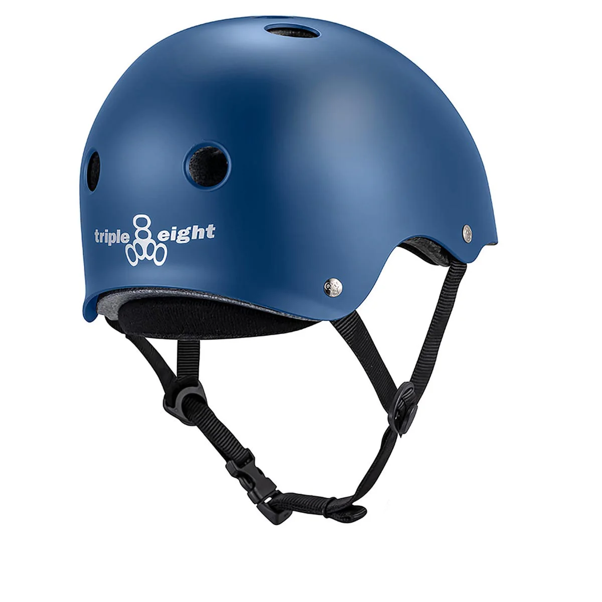 Triple Eight Deep Cover Helmet - Navy Matte - Image 2