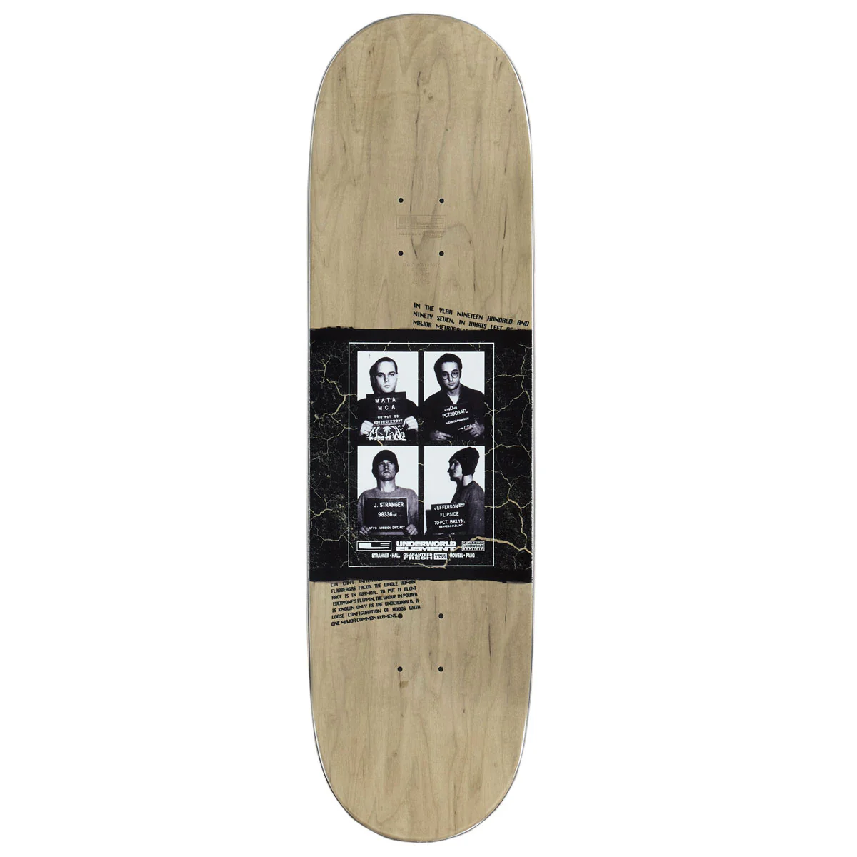 Underworld Element Mugshots EX7 Skateboard Deck - 9.00" - Image 2