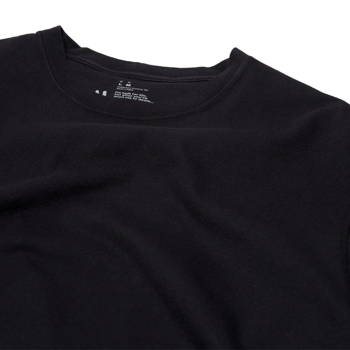 Unless Essentials T-Shirt - Black - Image 3