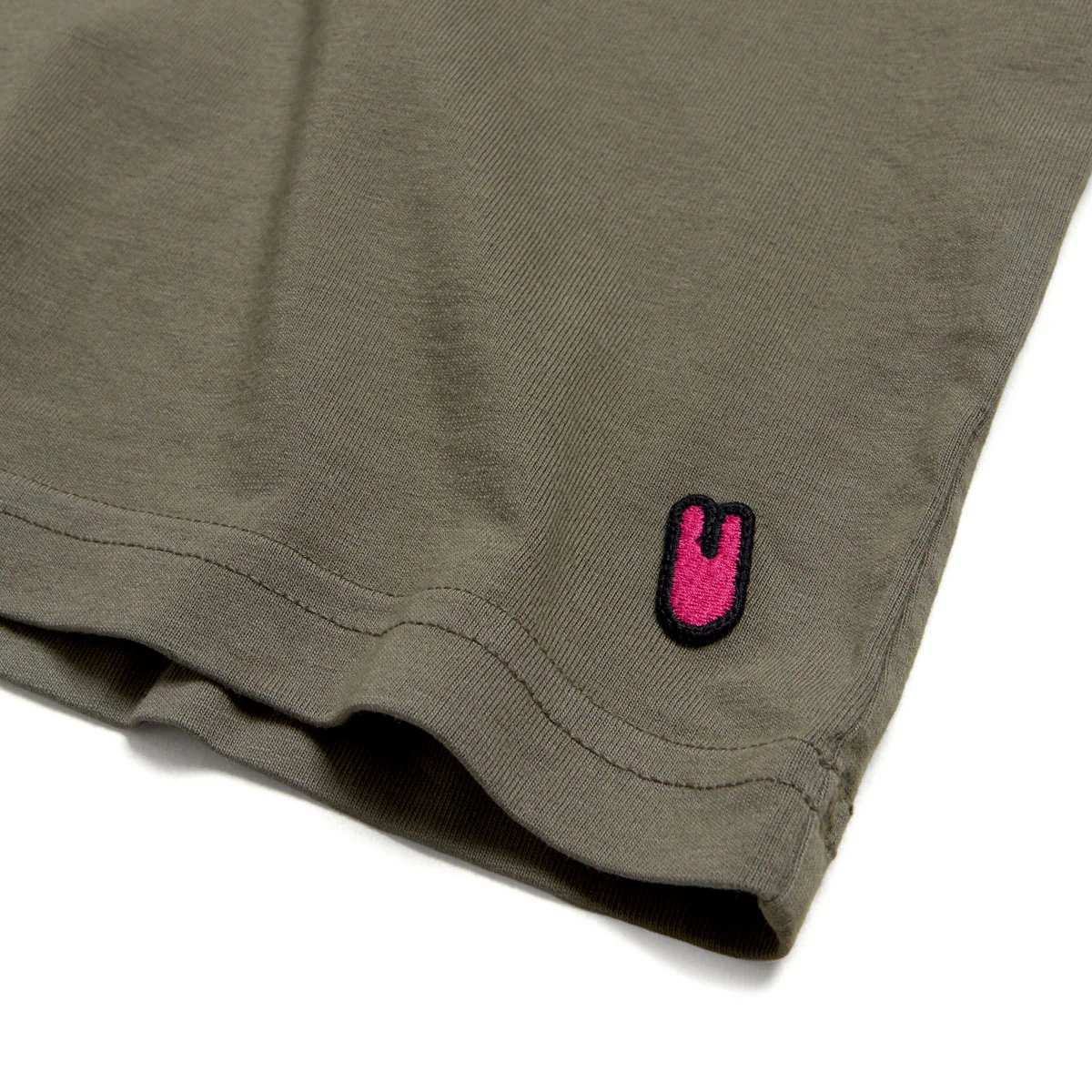 Unless Essentials T-Shirt - Smokey Olive Washed - Image 2