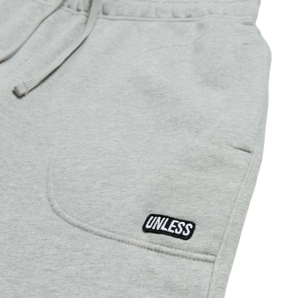Unless Lux Jogger Sweatpants - Grey Heather - Image 2