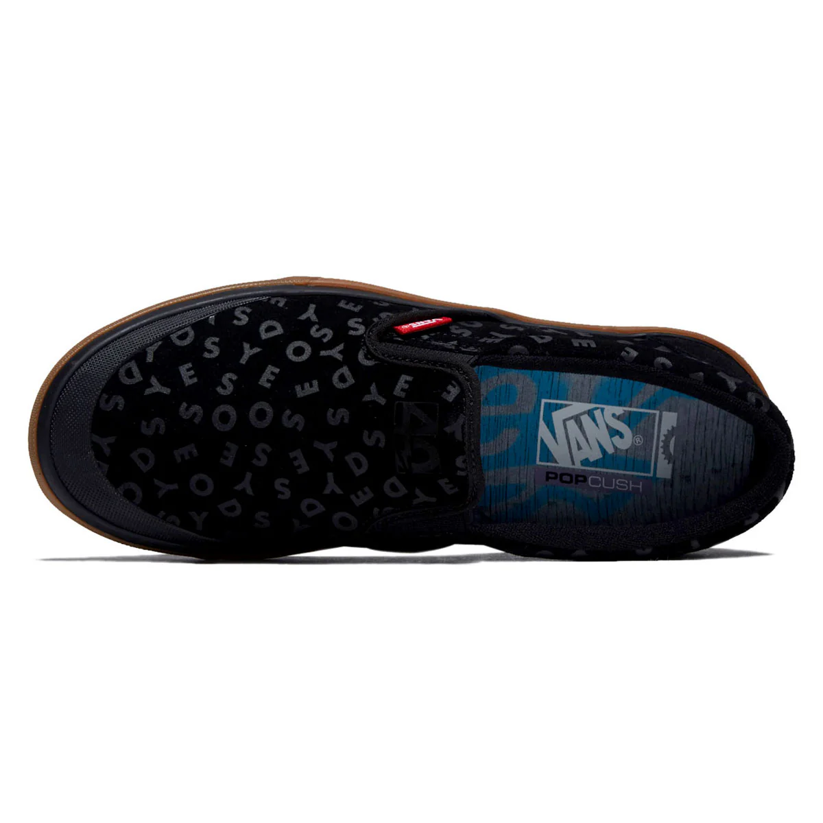 Vans BMX Slip-On Shoes - Black/Red/Gum - Image 3