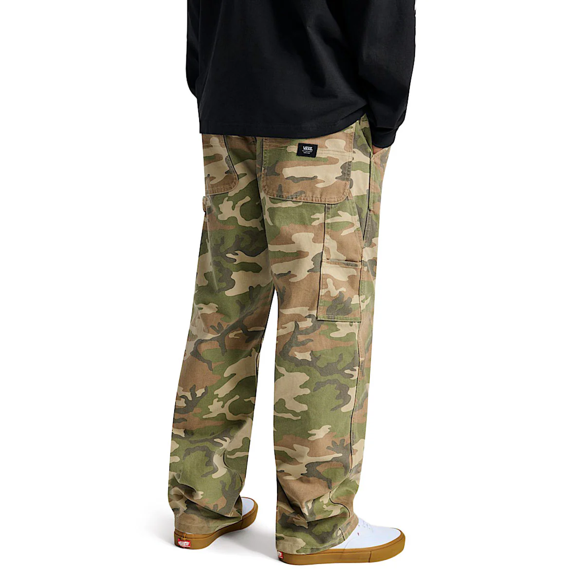 Vans Drill Chore Carpenter Loose Camo Pants - Vintage Camo - Image 3