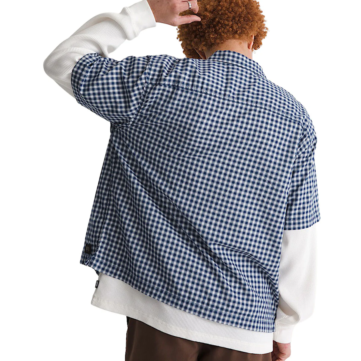 Vans Larkspur Mini Plaid Shirt - Deep Indigo - Image 3