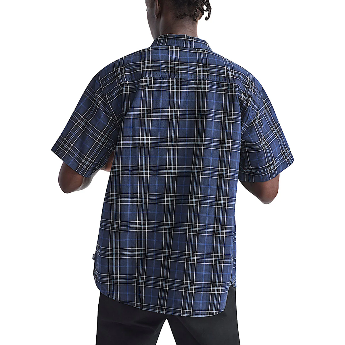 Vans Lawson Plaid Shirt - Parisian Night/Black - Image 4