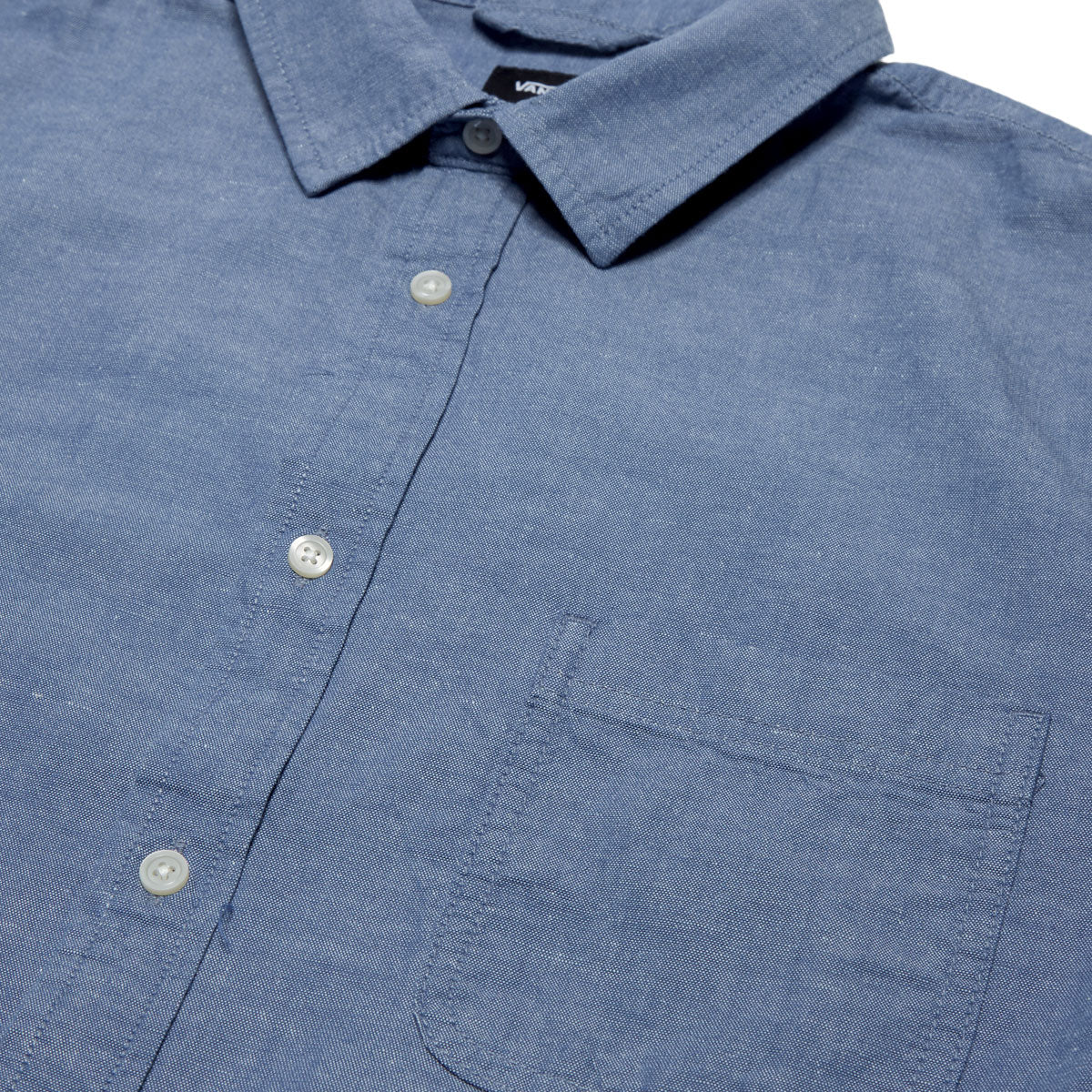 Vans Lawson Solid Shirt - True Navy - Image 3