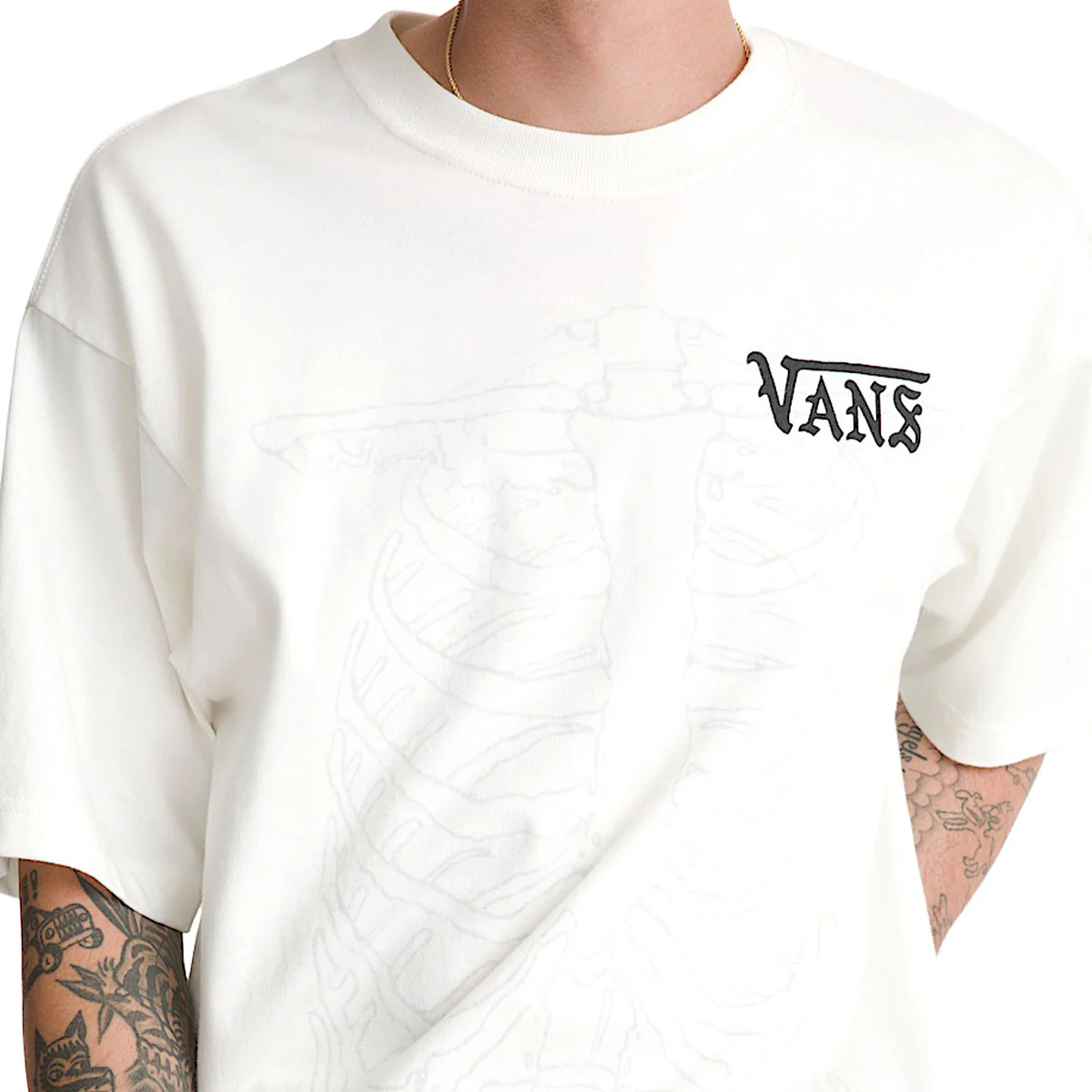 Vans MTE Ribcage Reversible T-Shirt - Egret - Image 3