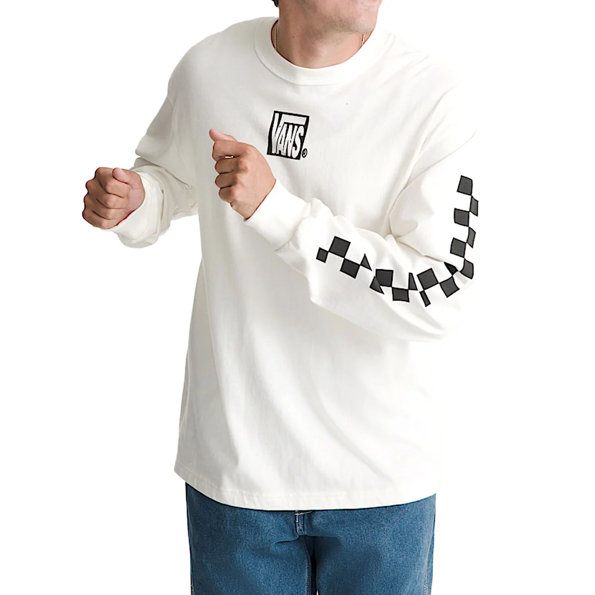 Vans MTE Teamteam Long Sleeve T-Shirt - Egret - Image 3