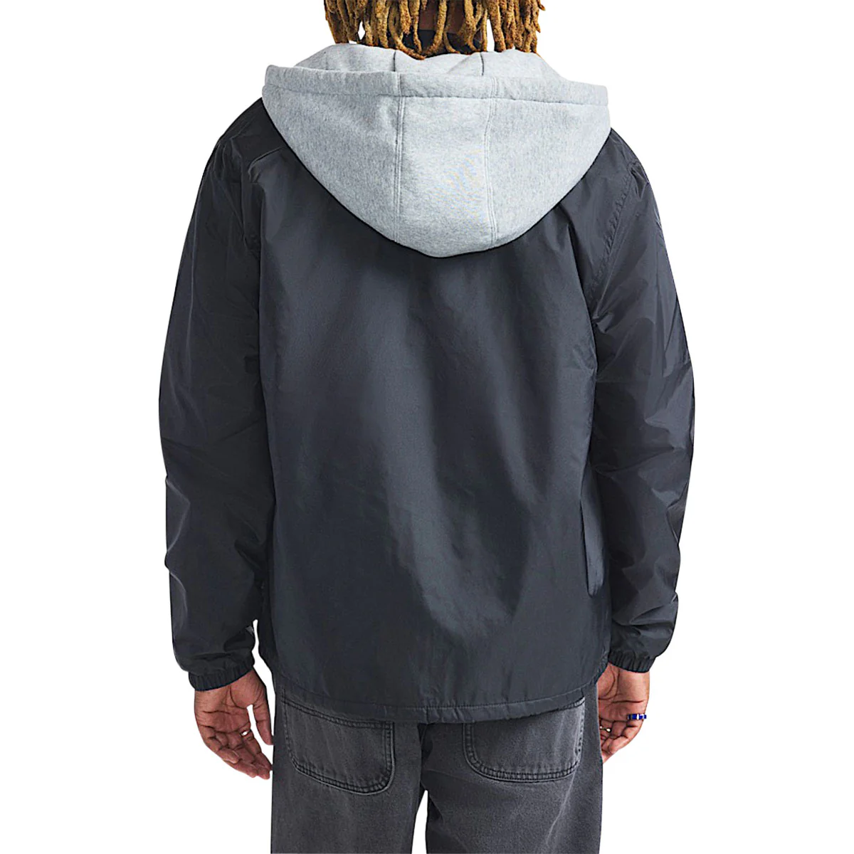 Vans Riley Hooded Coaches Jacket - Black - Image 3