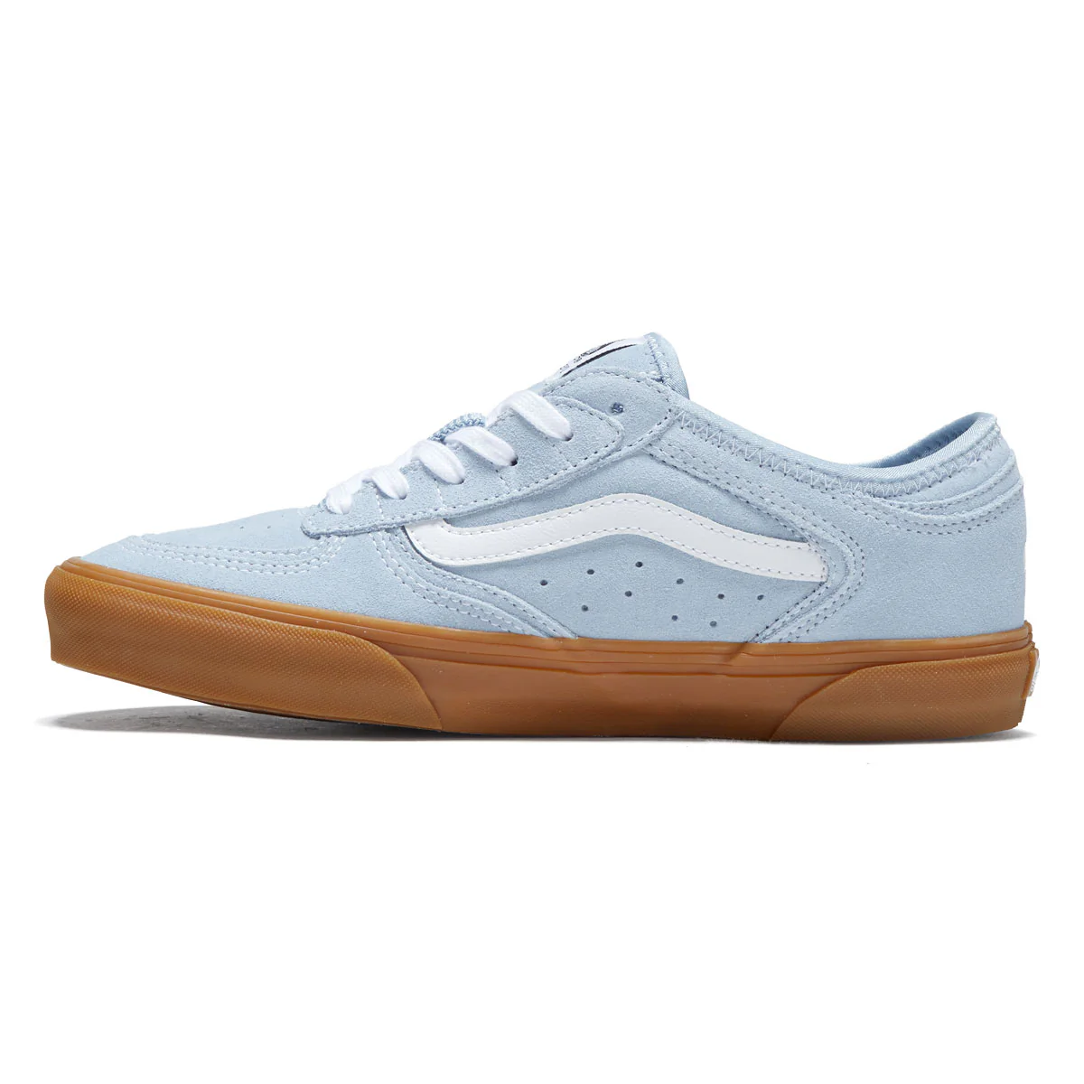 Vans Rowley Classic Shoes - Gum/Light Blue - Image 2