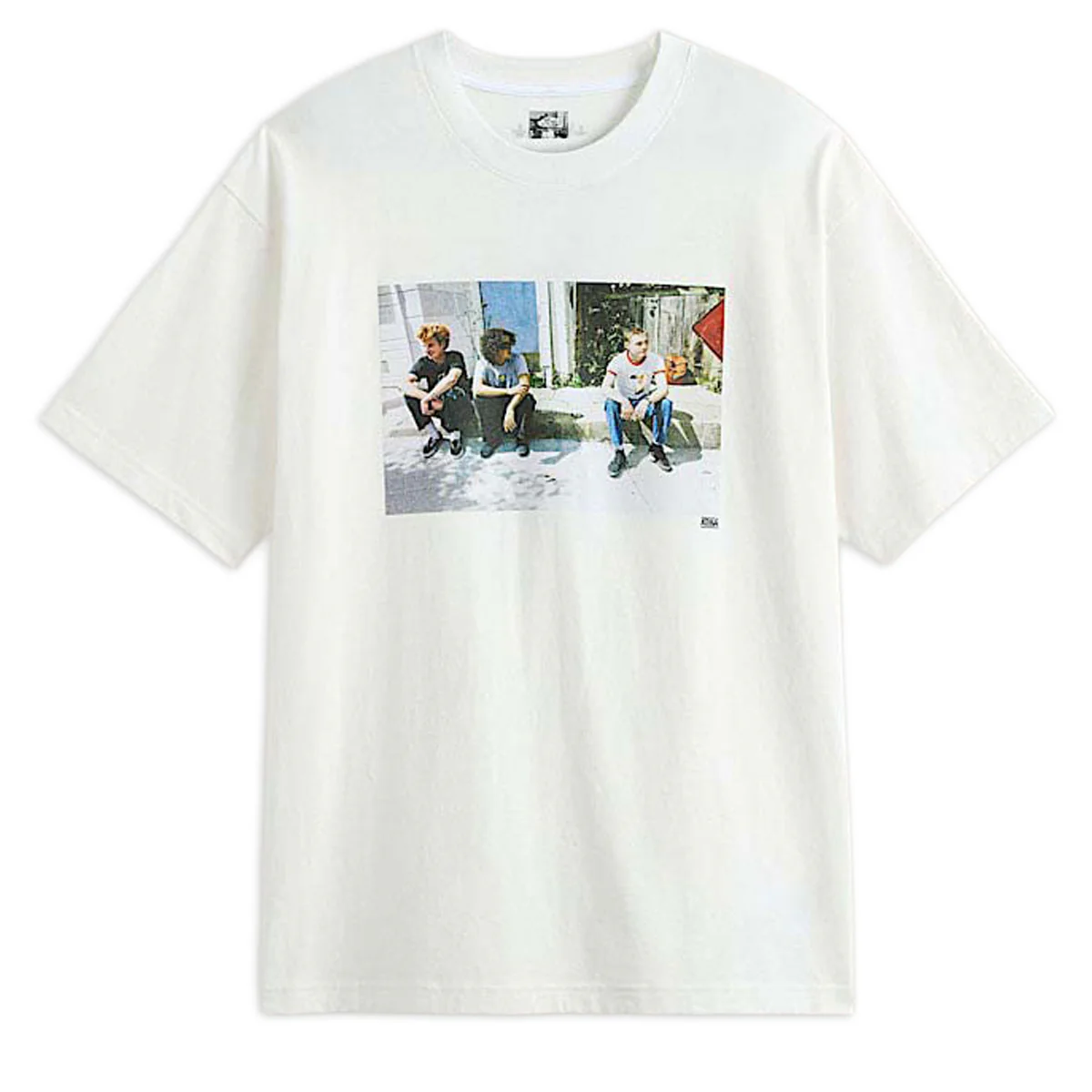 Vans Skate x Atiba Haze Curb Crew T-Shirt - White