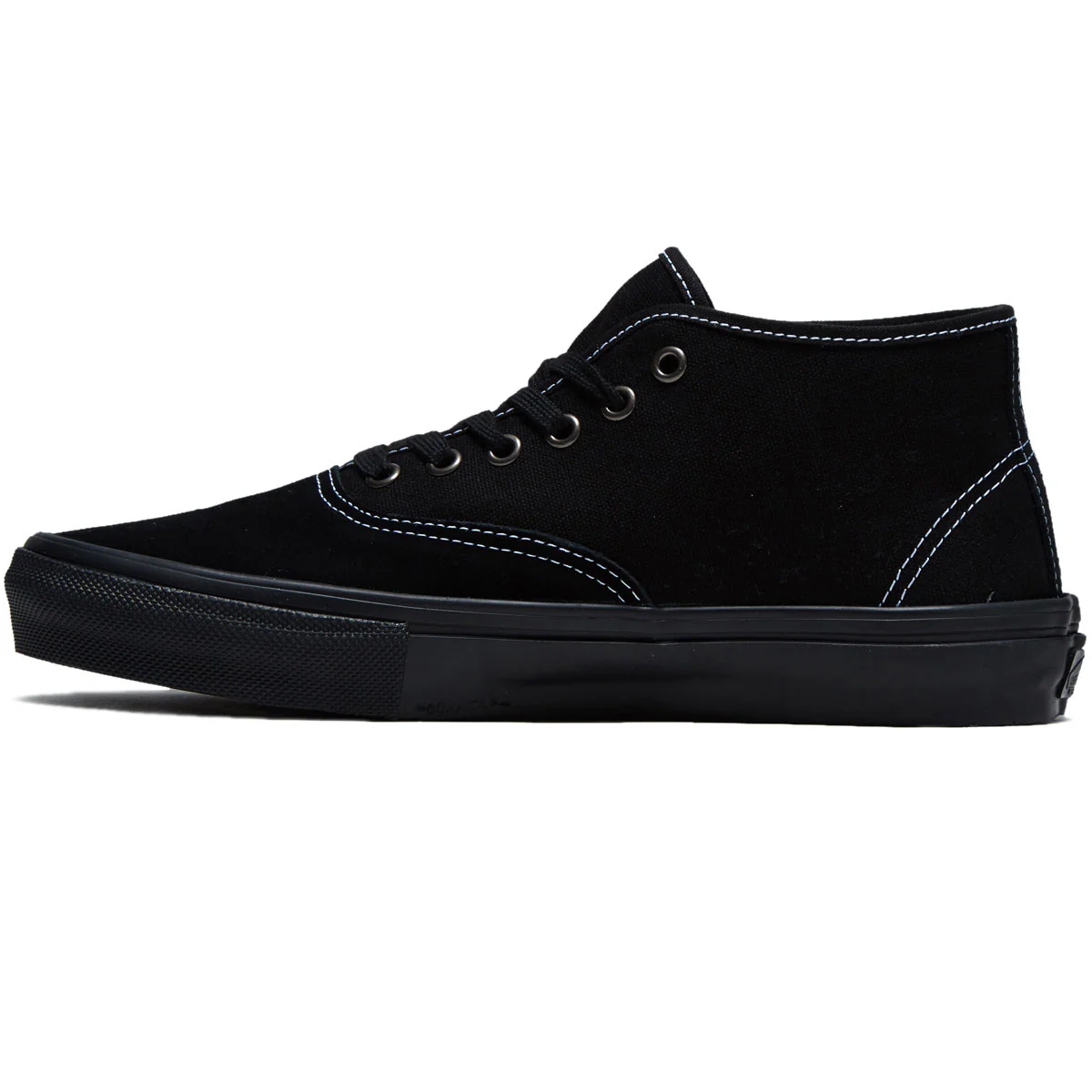 Vans Skate Authentic Mid Shoes - Blackout - Image 2