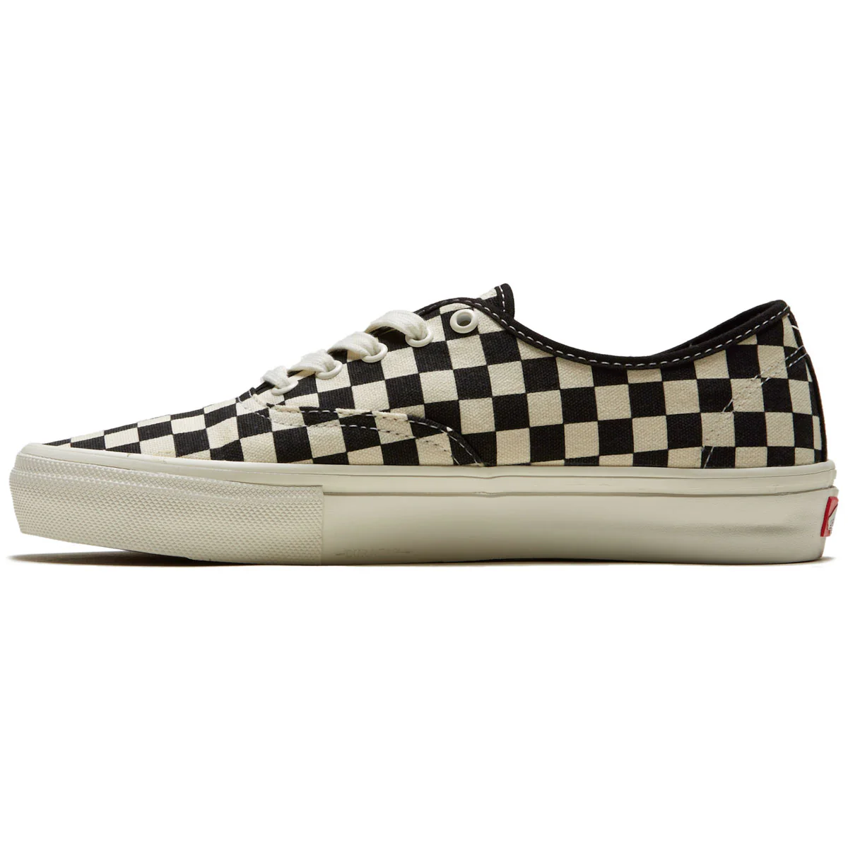 Vans Skate Authentic Shoes - Checkerboard Marshmallow - Image 2