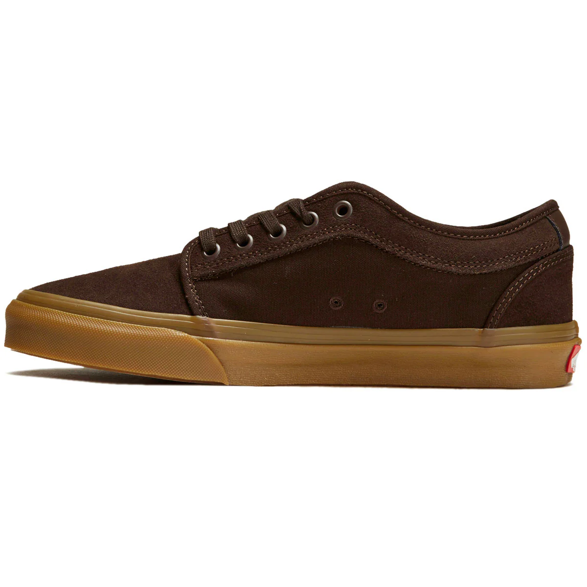 Vans Skate Chukka Low Shoes - Dark Brown/Gum - Image 2