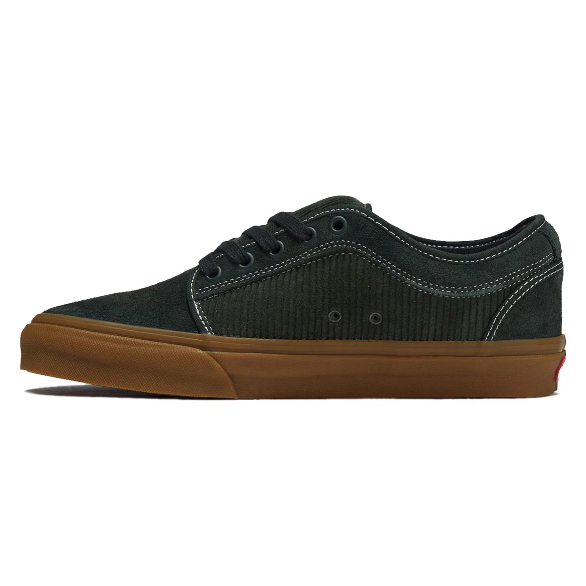 Vans Skate Chukka Low Shoes - Green/Gum - Image 2