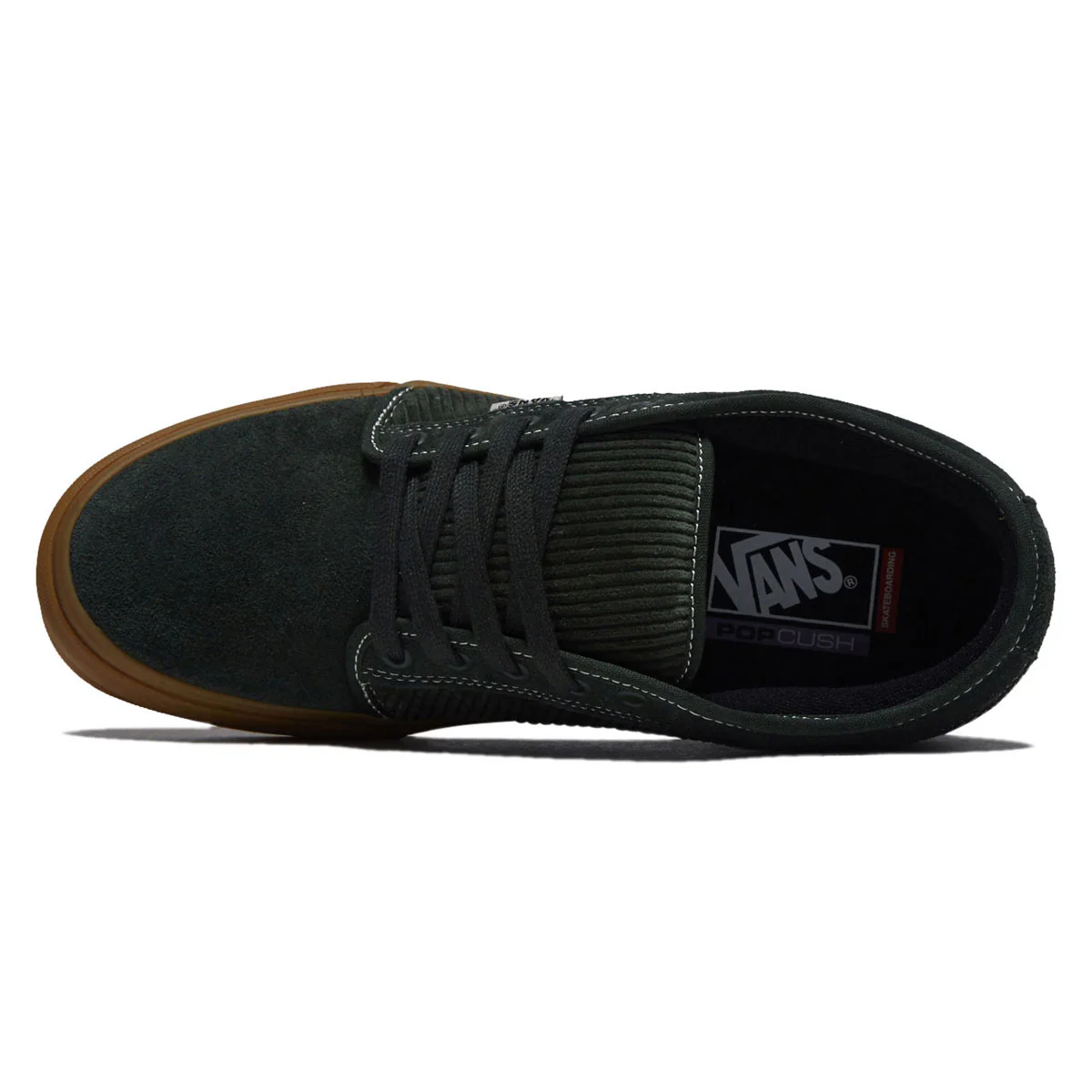 Vans Skate Chukka Low Shoes - Green/Gum - Image 3