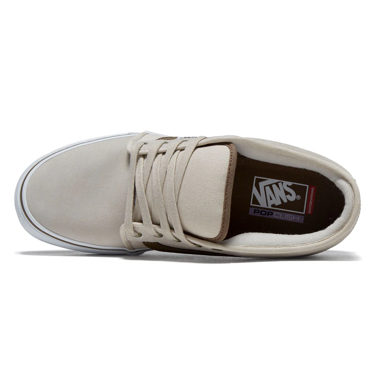 Vans Skate Chukka Low Sidestripe Shoes - Espresso/Khaki - Image 3
