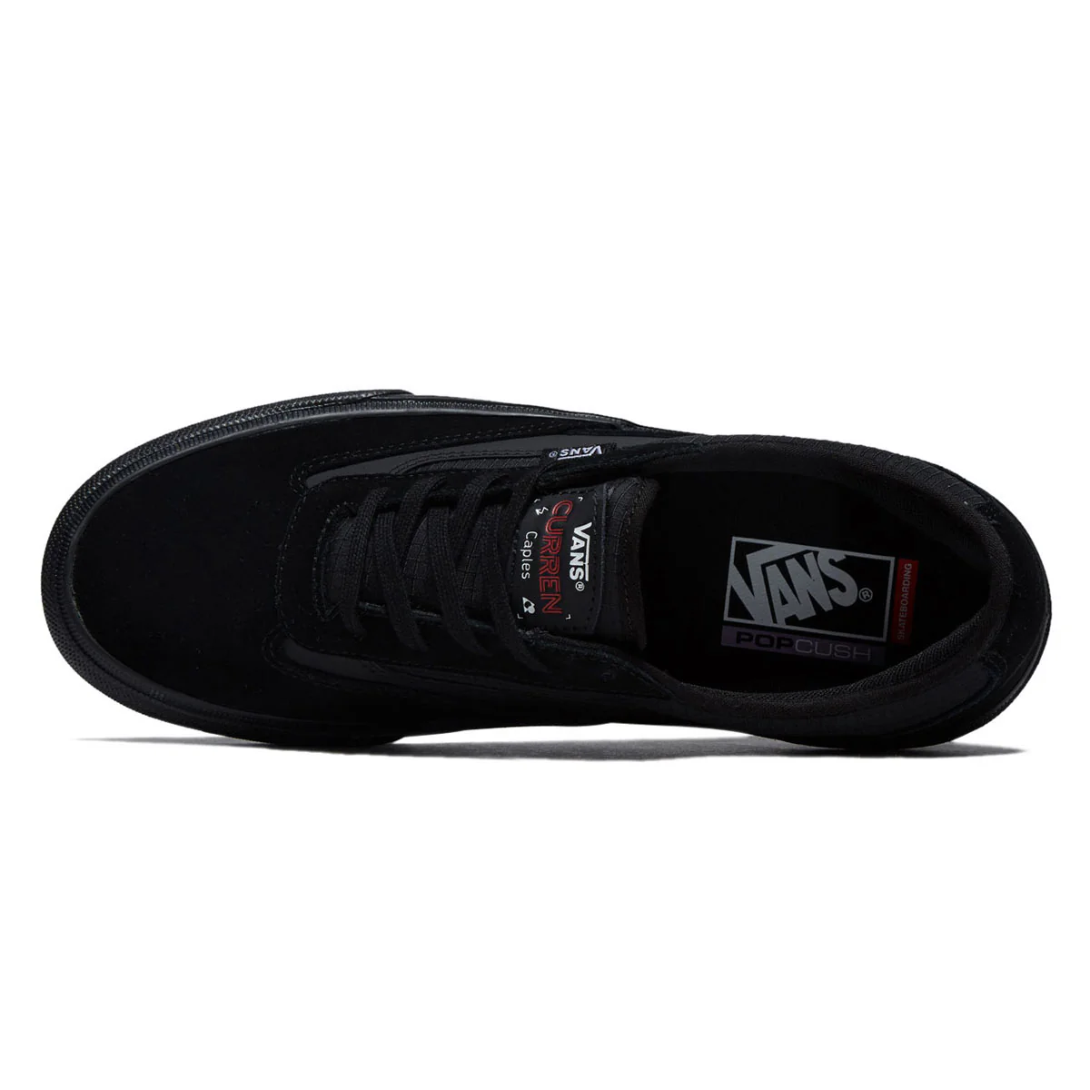 Vans Skate Curren Caples Shoes - Black/Black - Image 3