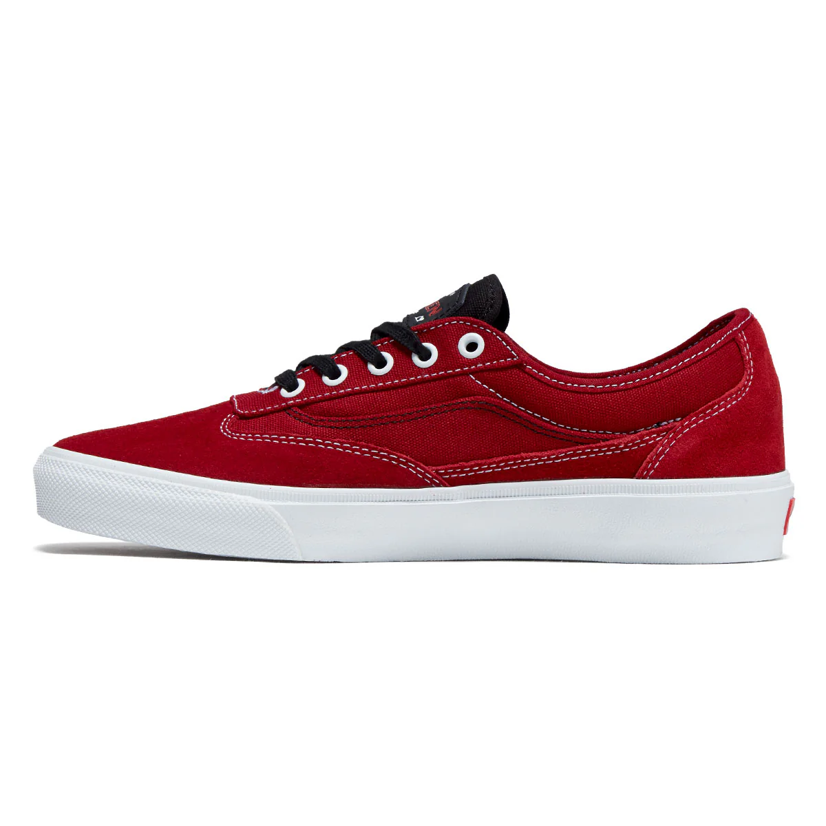 Vans Skate Curren Caples Shoes - Red/White - Image 2