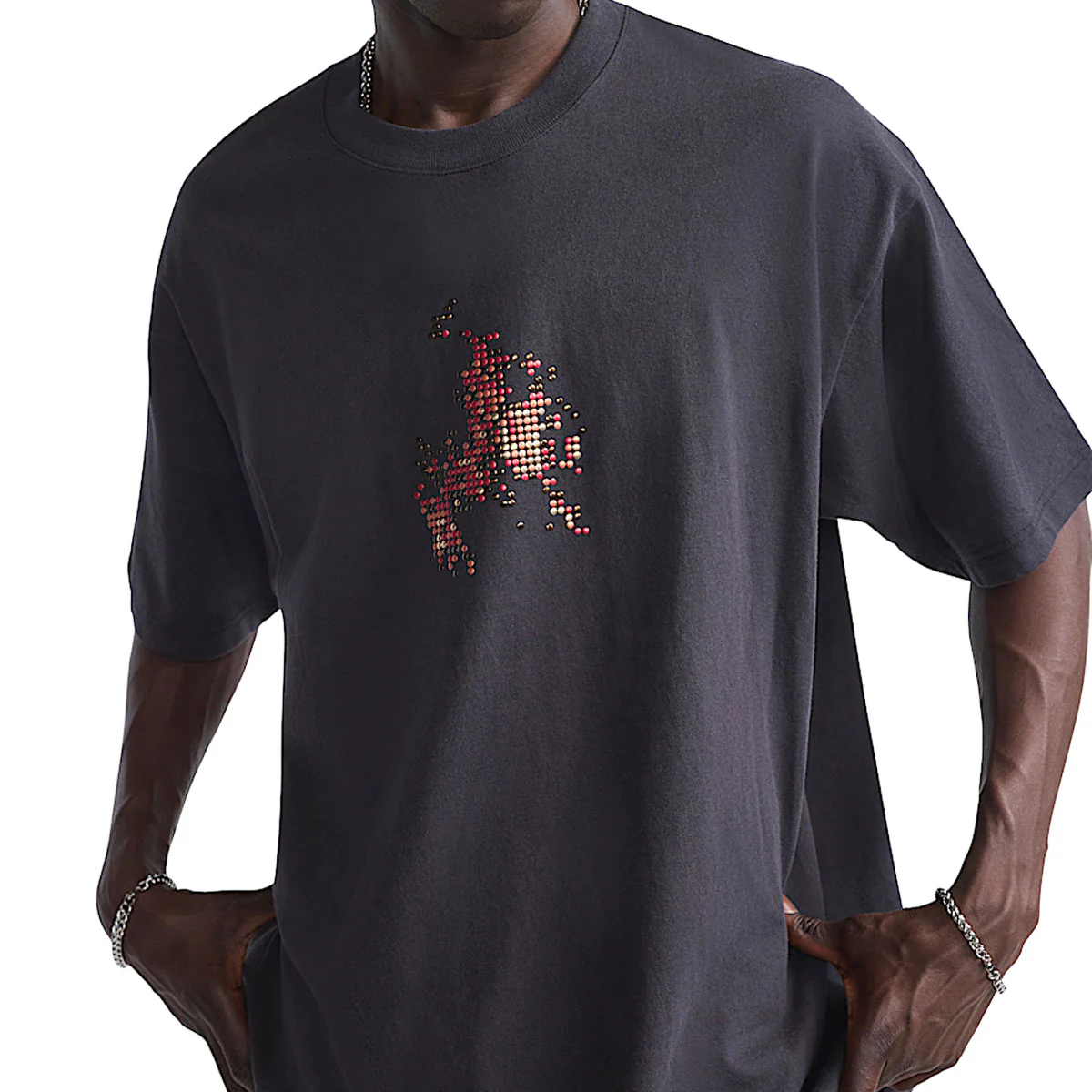 Vans Skate Flame T-Shirt - Black - Image 3