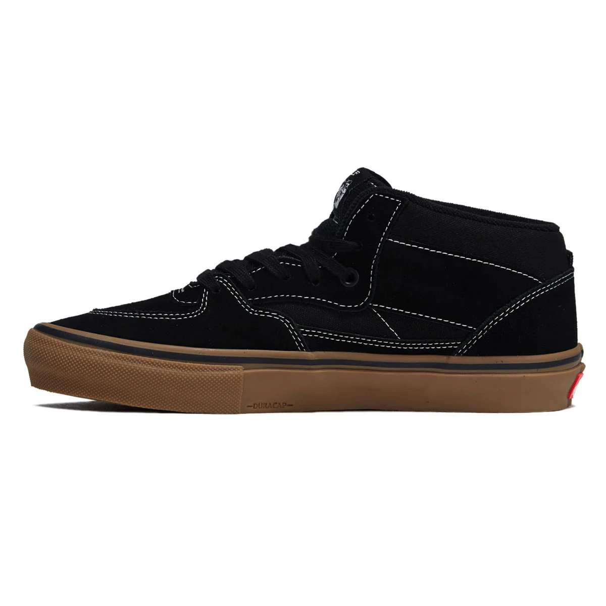 Vans Skate Half Cab Shoes - Black/Gum/White - Image 2