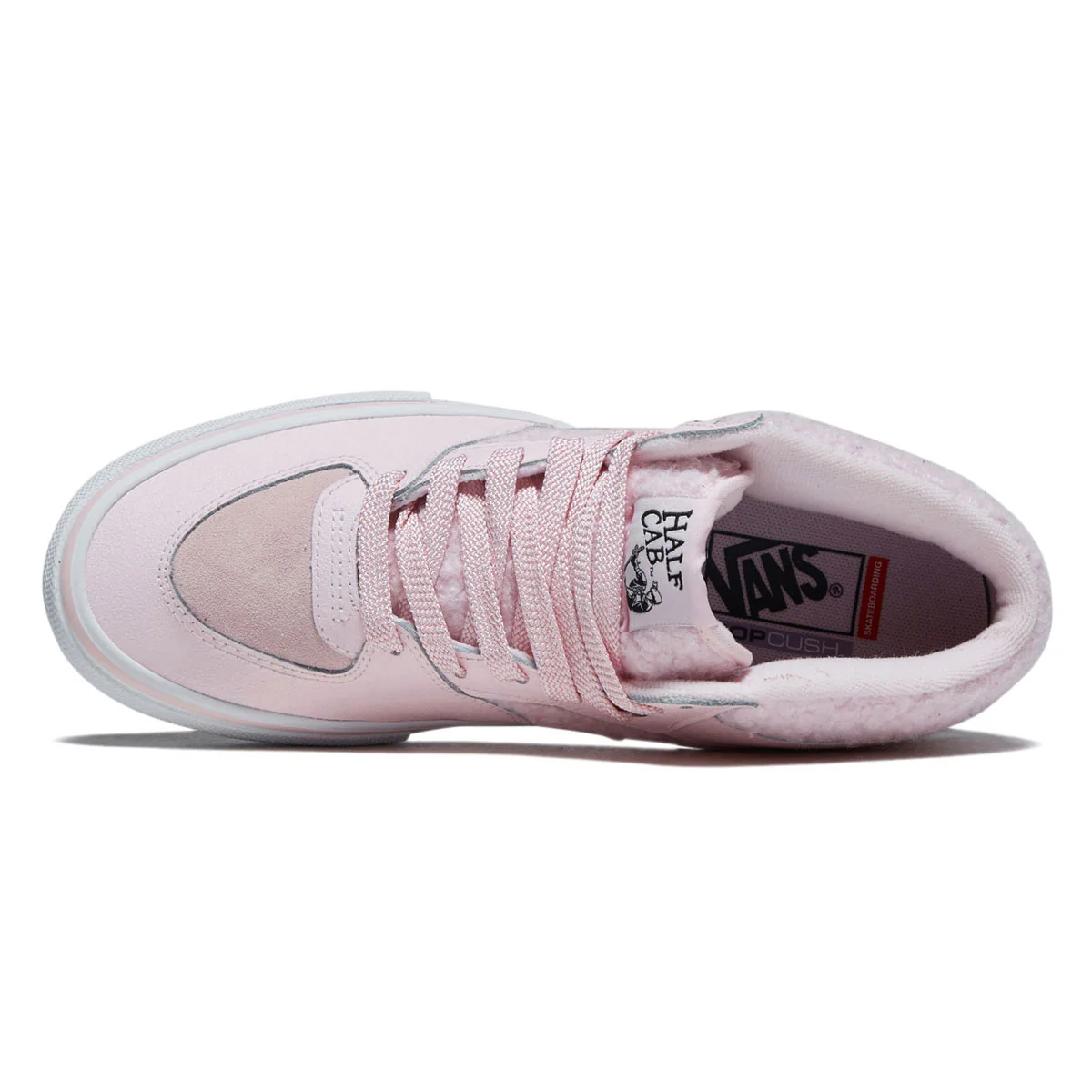 Vans Skate Half Cab Shoes - Pink/White - Image 3