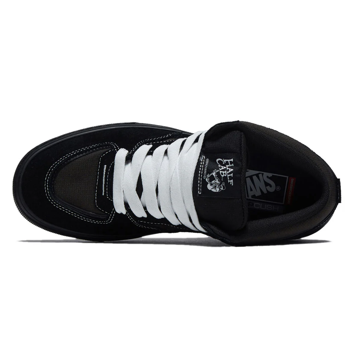 Vans Skate Half Cab Wafflecup Shoes - Black/Asphalt - Image 3