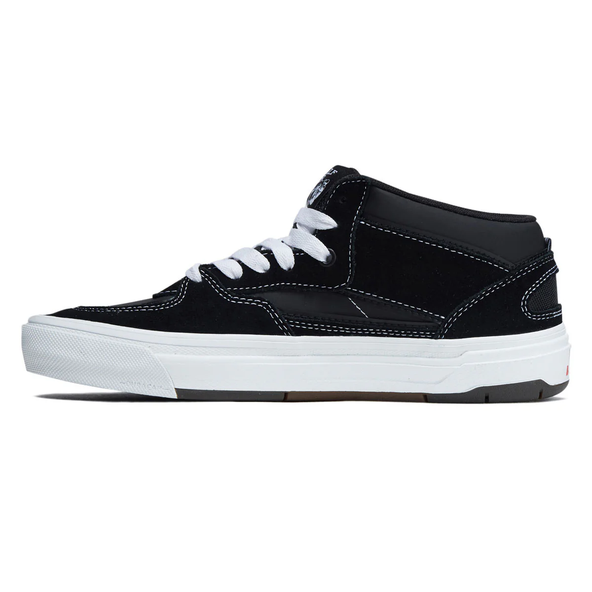 Vans Skate Half Cab Wafflecup Shoes - Black/White - Image 2