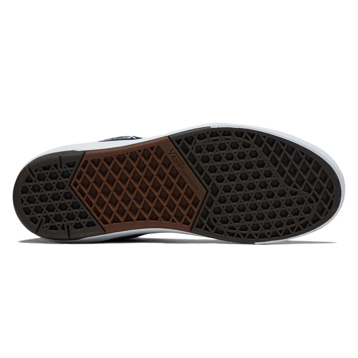 Vans Skate Half Cab Wafflecup Shoes - Black/White - Image 4