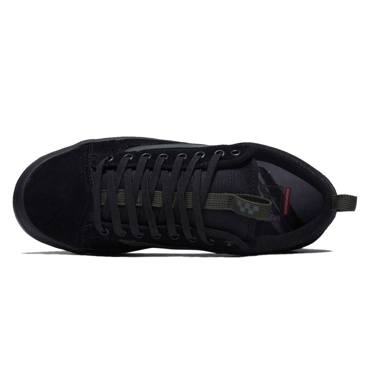 Vans Skate x Atiba Old Skool 36+ Shoes - Black/Dark Green - Image 3
