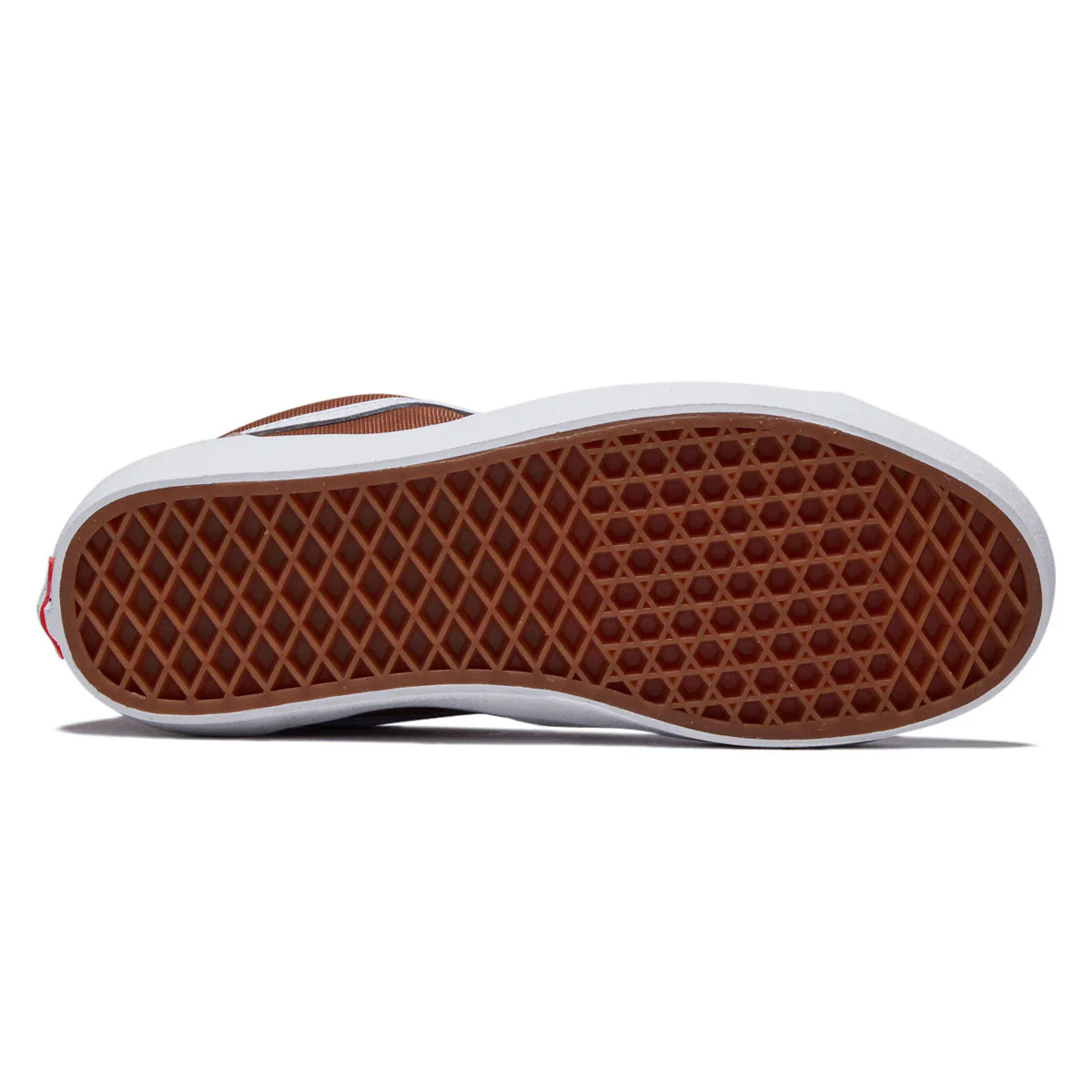 Vans Skate Old Skool 36+ Shoes - Khaki/Burnt Orange - Image 4