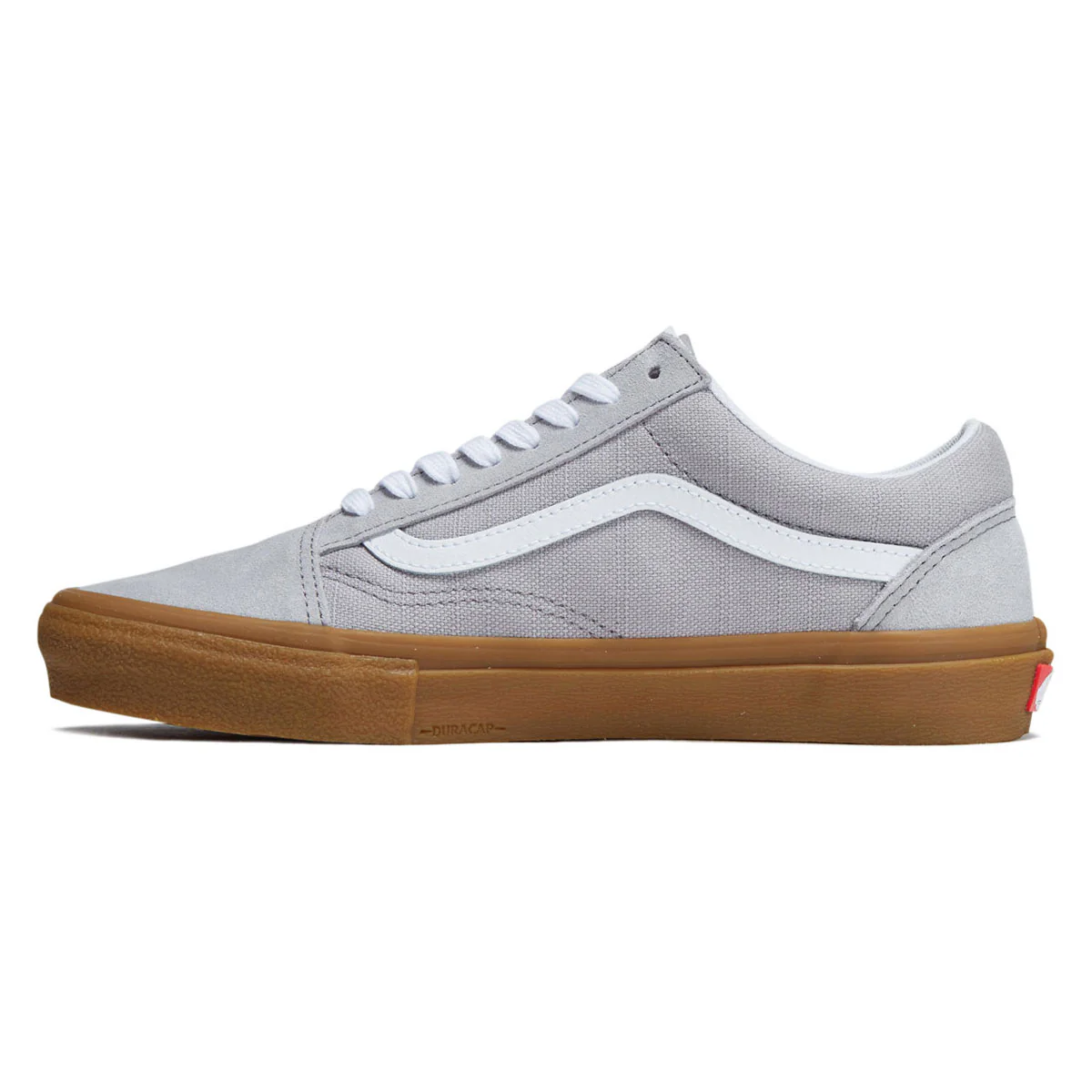 Vans Skate Old Skool Shoes - Crepe Light Gray/Gum - Image 2