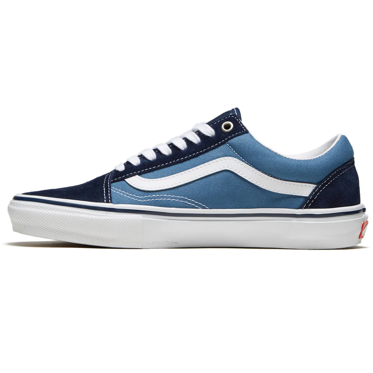 Vans Skate Old Skool Shoes - Navy/White - Image 2