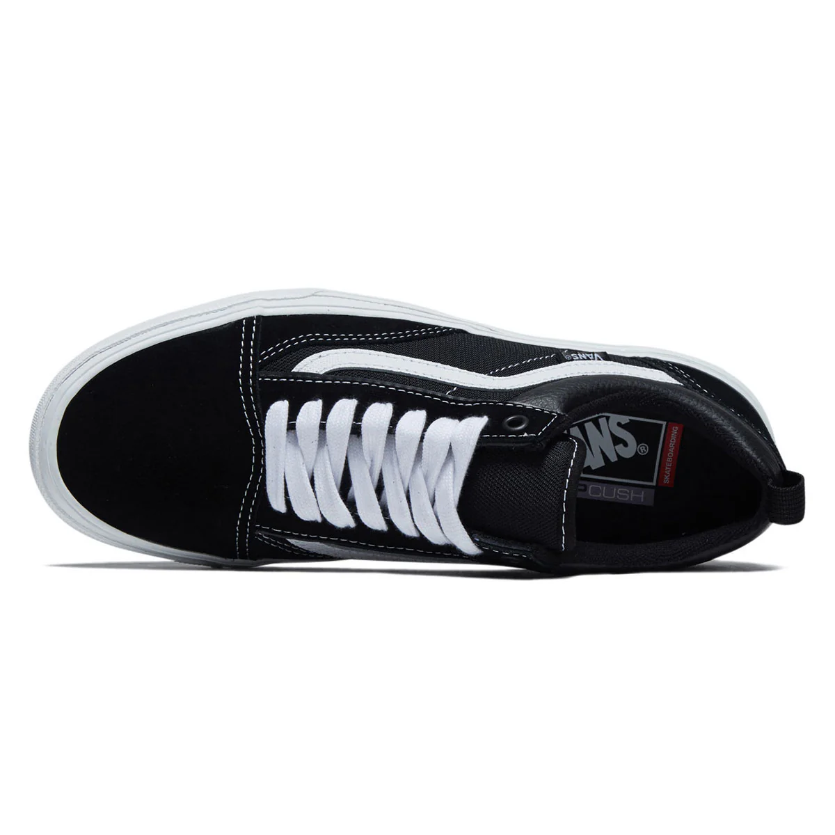 Vans Skate Old Skool Wafflecup Shoes - Black/White - Image 3